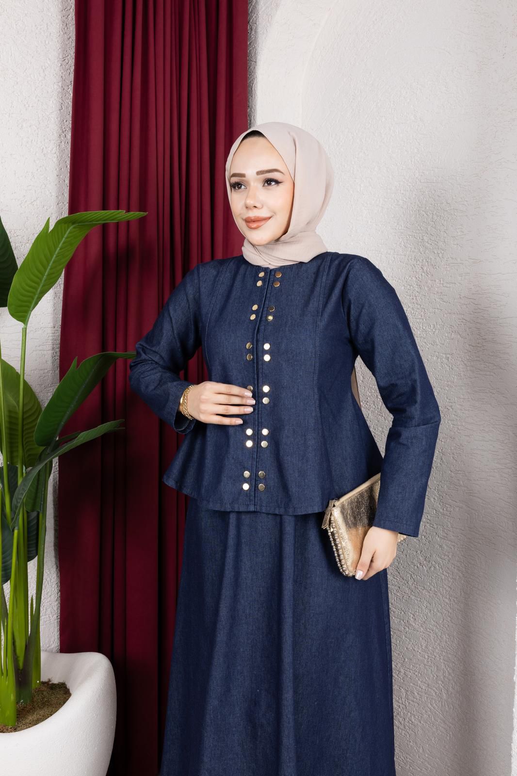 Close up of jewelry and silk